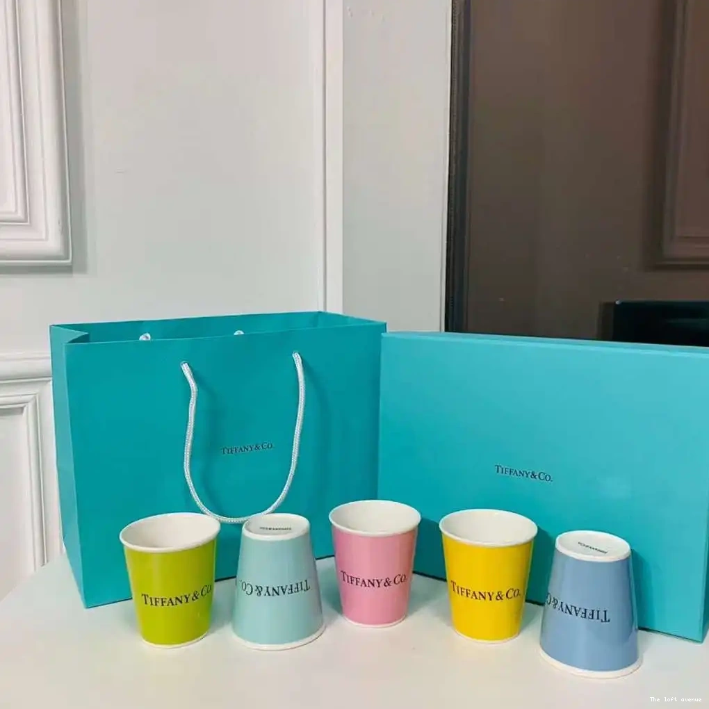 TIFFANY COFFEE SET CUP 0616